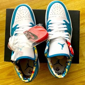 Brand new Air Jordan 1 low “Barcelona”